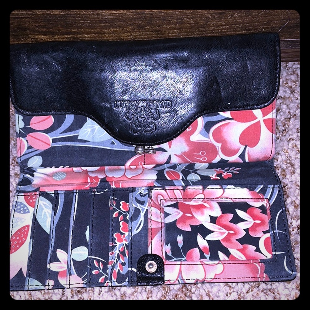 Lucky Brand Tri fold wallet